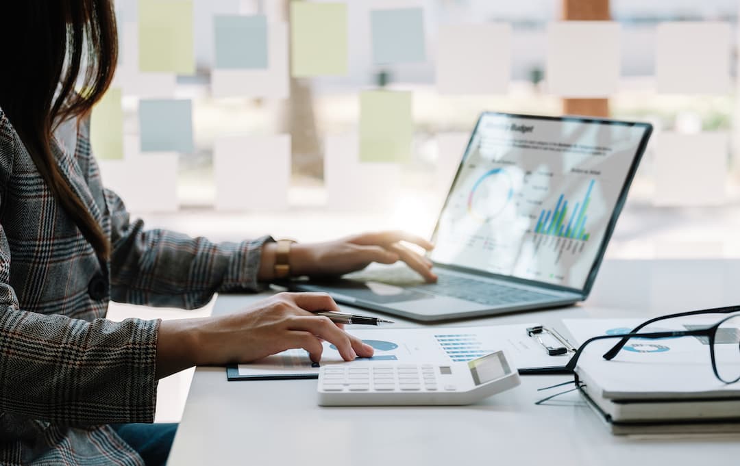 Bookkeeping on Computer | Featured image for Bookkeeping Document Management System Industry Solutions Page